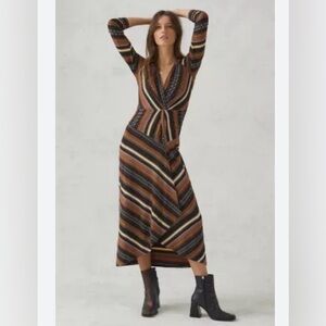 NWT Anthropologie Knit Maxi Dress -XS